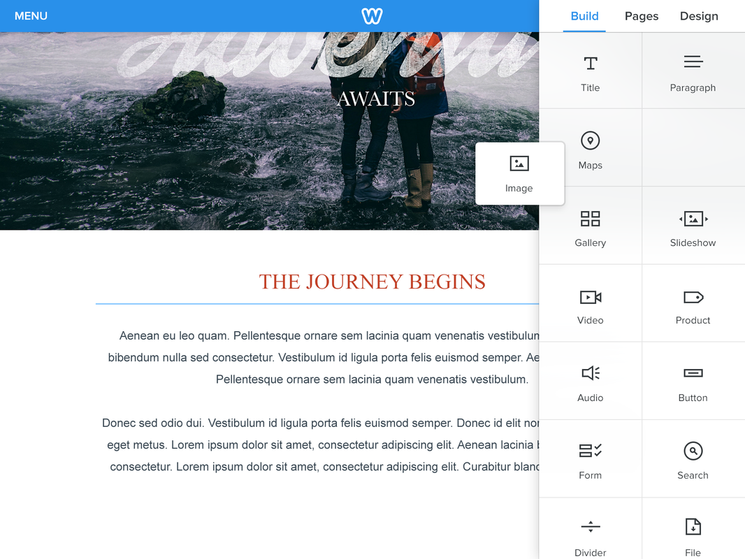 Weebly for iPad Goes Live