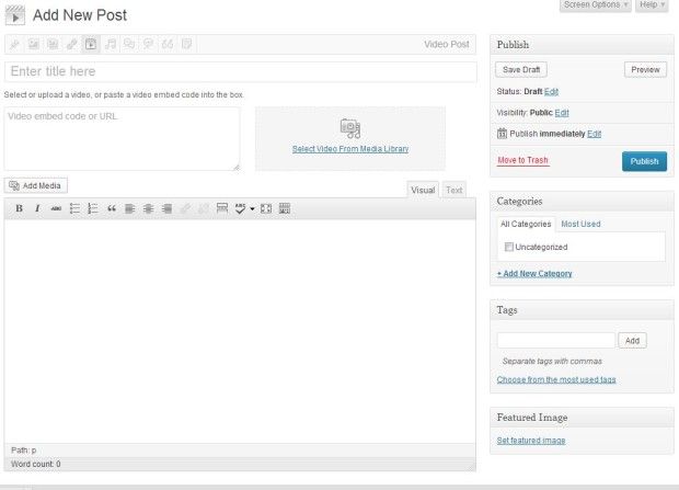 WordPress 3.6 Beta 1 is out! (With Screenshots)