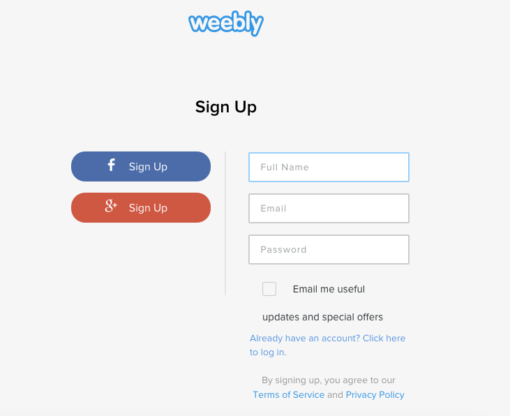 Weebly Review 2016