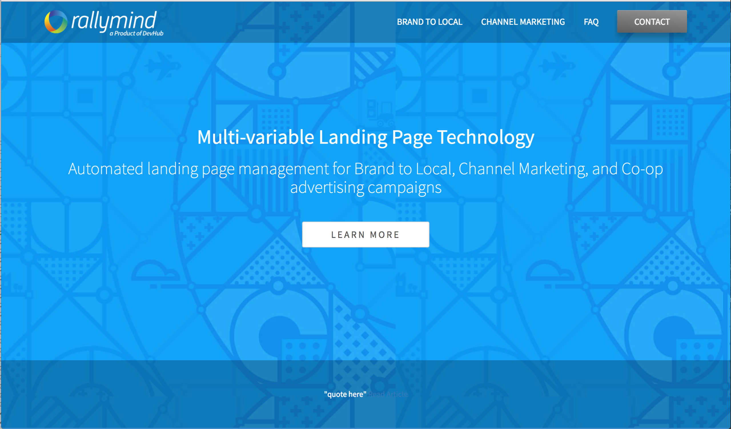 How Companies are Increasing ROIs with RallyMind's Landing Page Management Technology