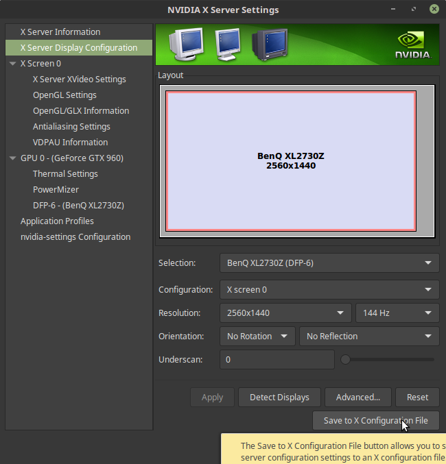 How to Fix NVIDIA Screen Tearing in XFCE, MATE, KDE, LXDE and others