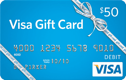 Win a $50 Visa Gift Card!