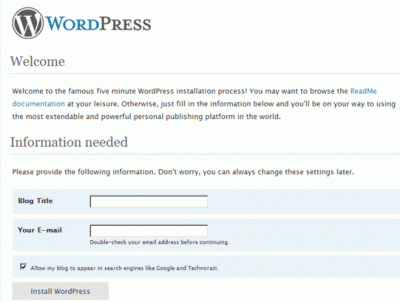 review of WordPress 2.5