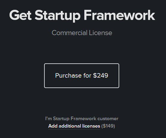 Startup Framework